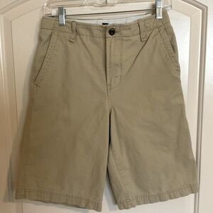 Gap Kids Relaxed Khaki Shorts 100% Cotton - Size 14 Regular